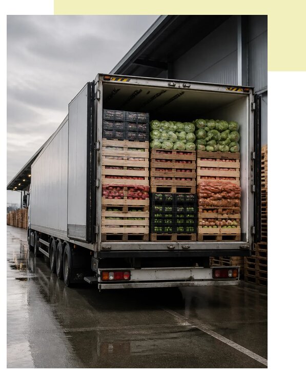 Перевозка плодоовощной продукции в Сальск по цене от 5084 р. | Агросервис-Слс